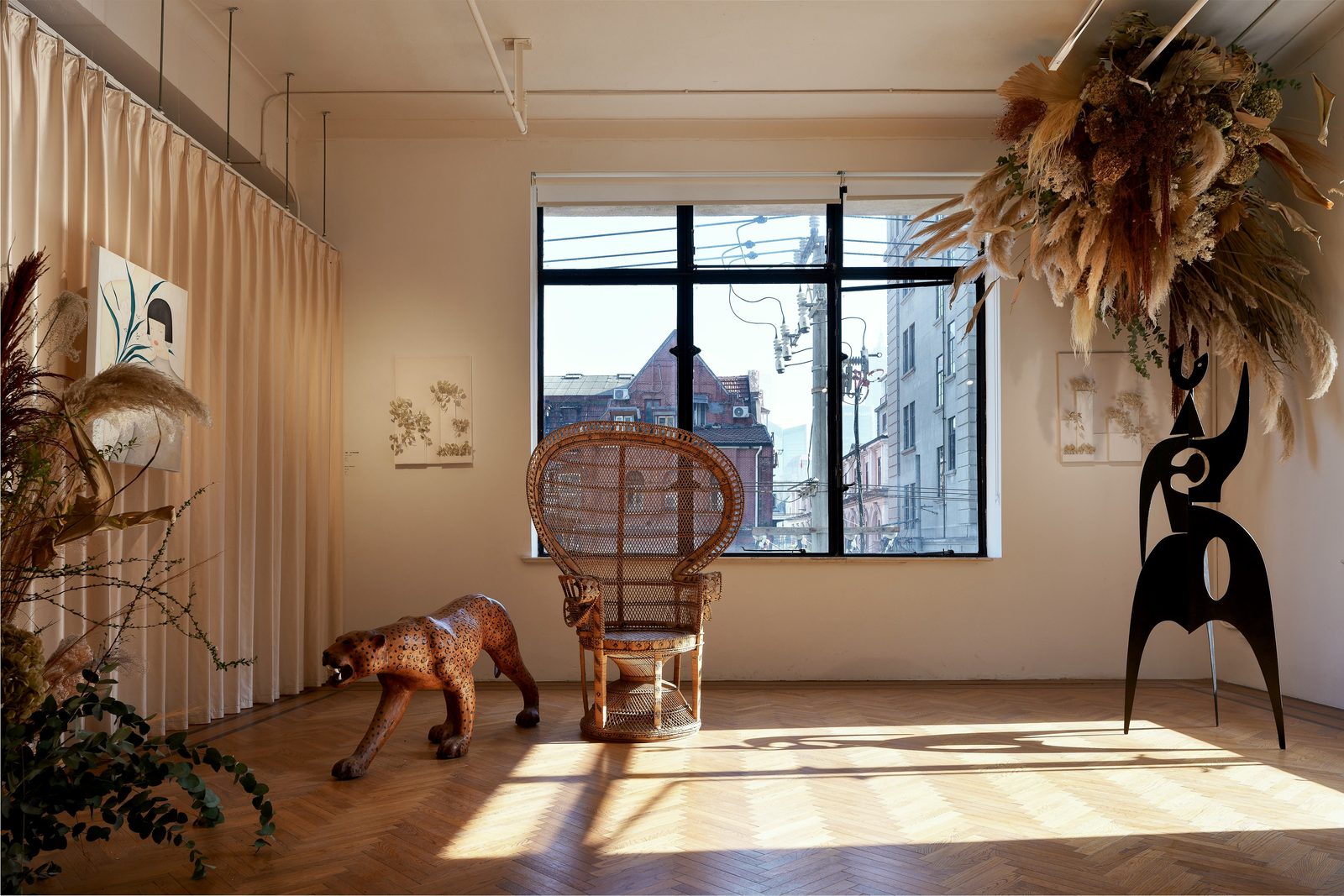 展览现场 展览装置与作品 Exhibition installation